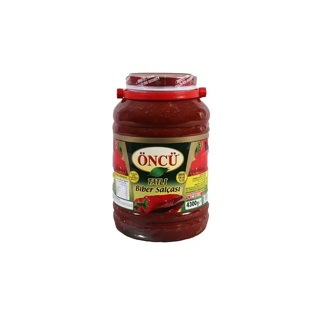 Öncü Tatlı Biber Salçası 4,3kg