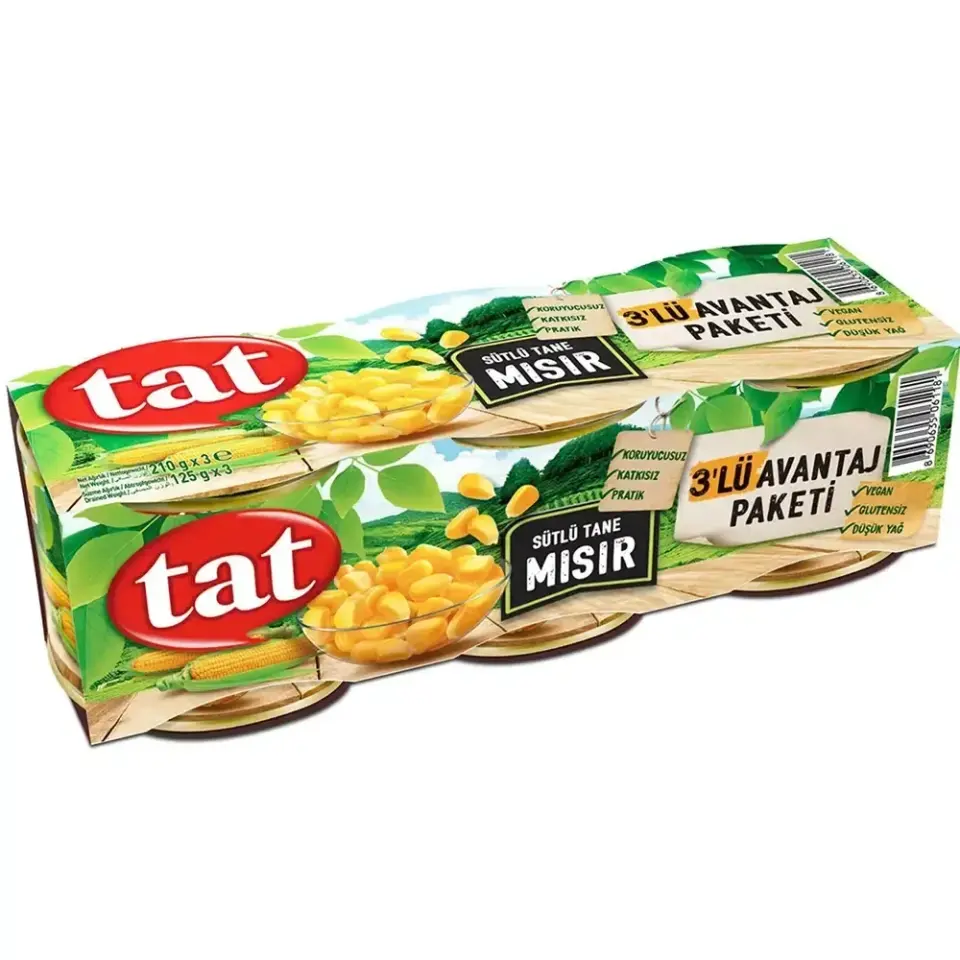 Tat Mısır 3x210gr