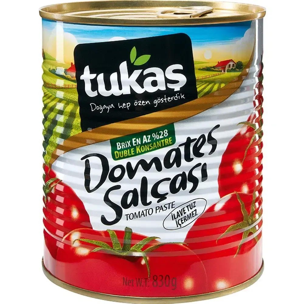 Tukaş Domates Salçası 830 Gr