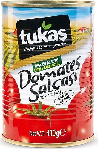 Tukaş Domates Salçası 410 Gr