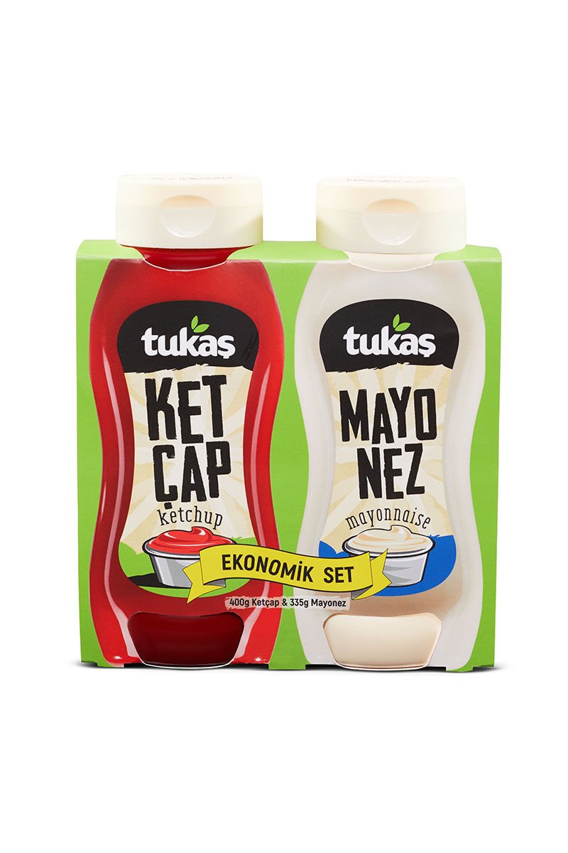 Tukaş Ketçap 400 Gr + Mayonez 335 Gr