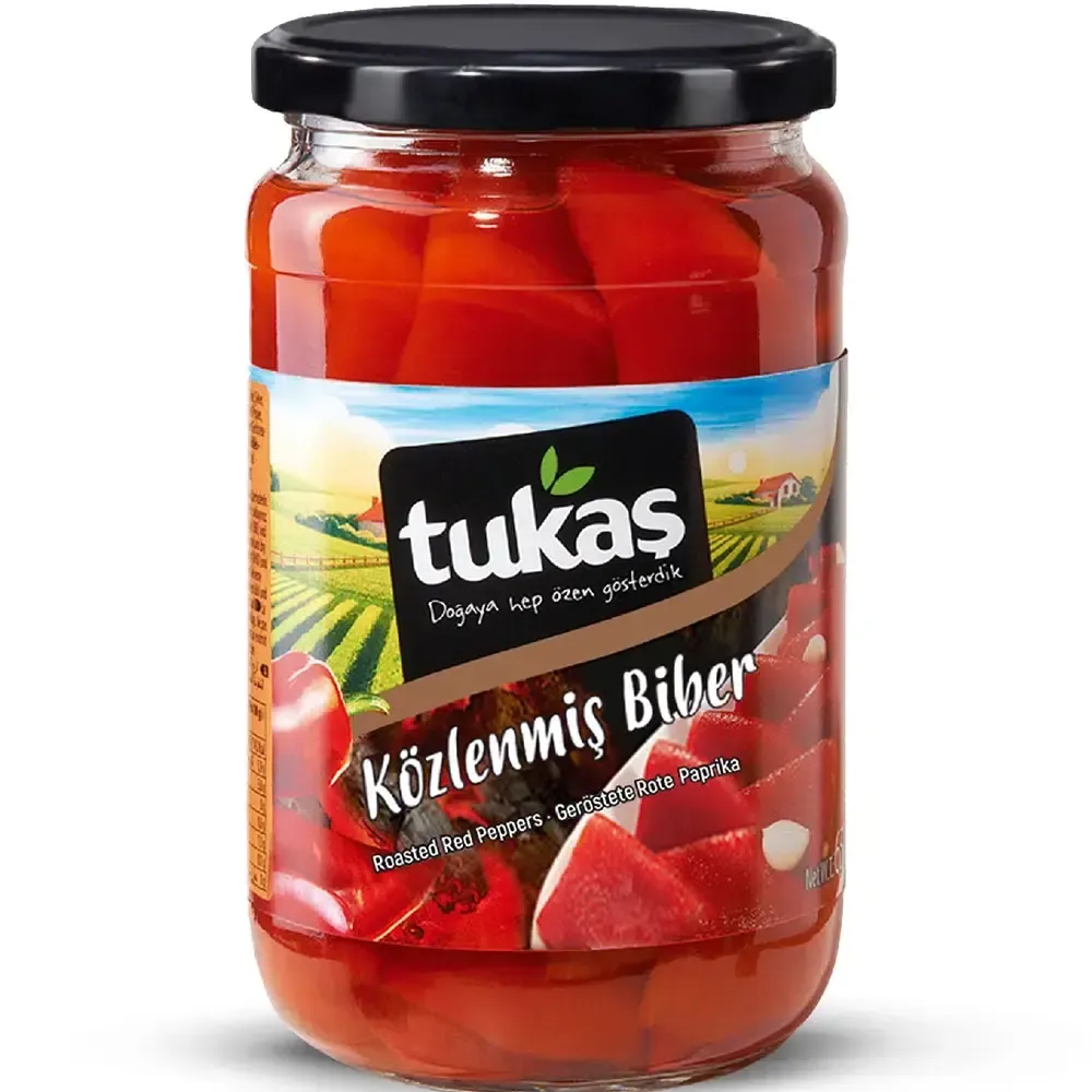 Tukaş Közlenmiş Biber 680 Gr