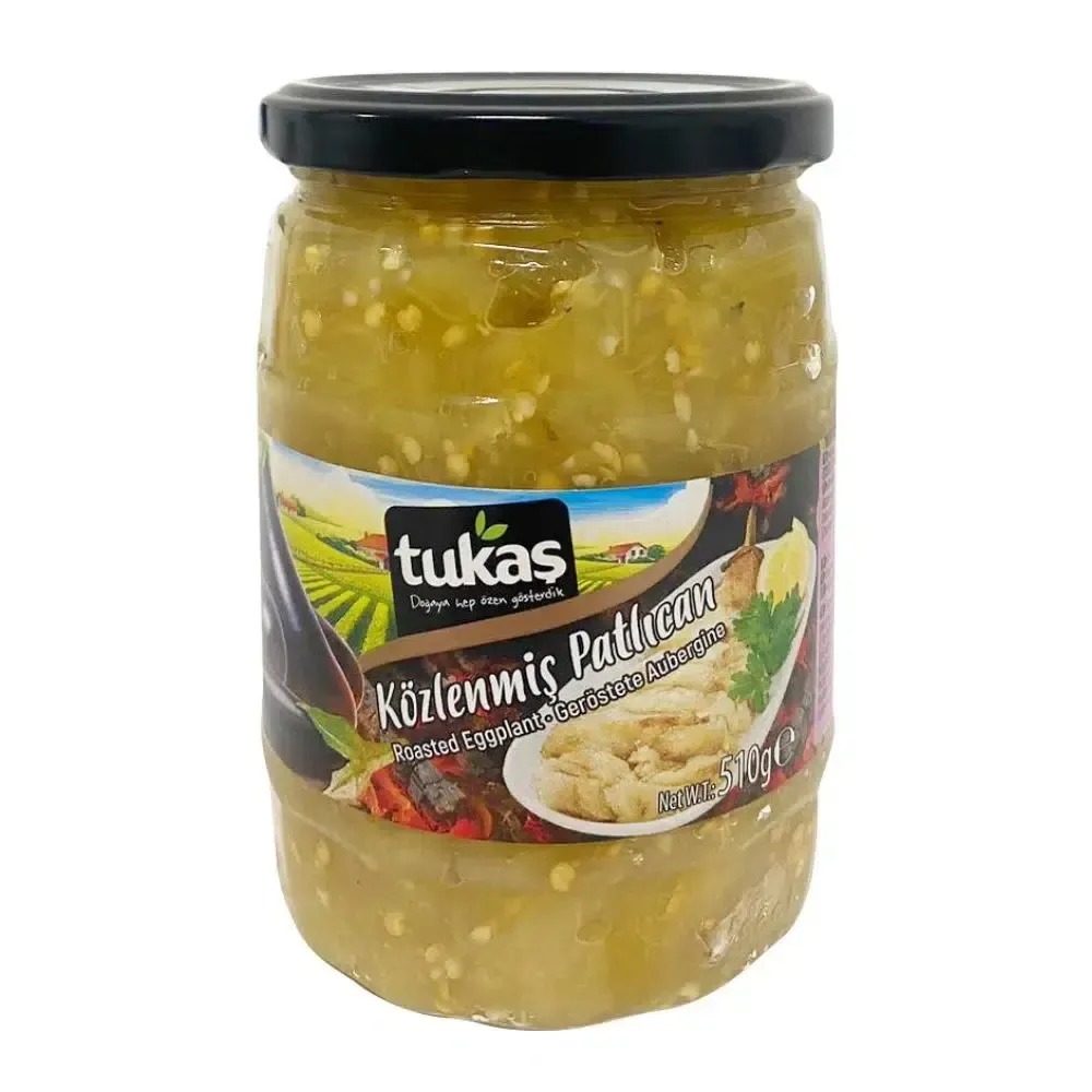 Tukaş Közlenmiş Patlıcan 510 Gr