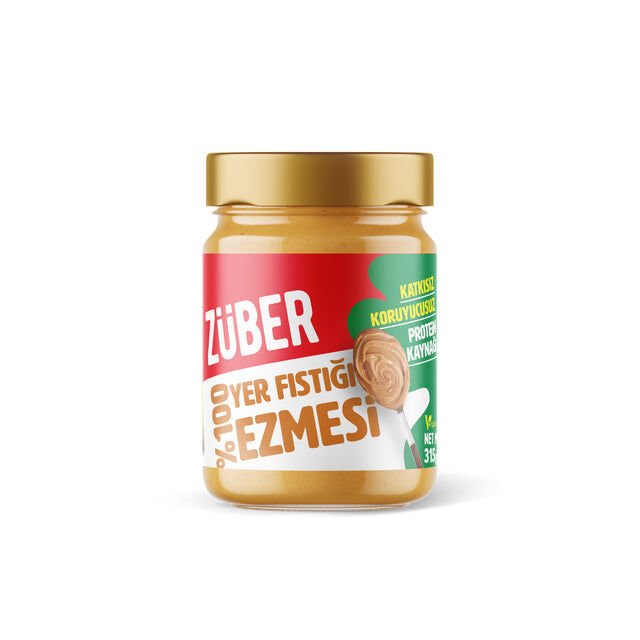 Züber %100 Fıstık Ezmesi 315 Gr