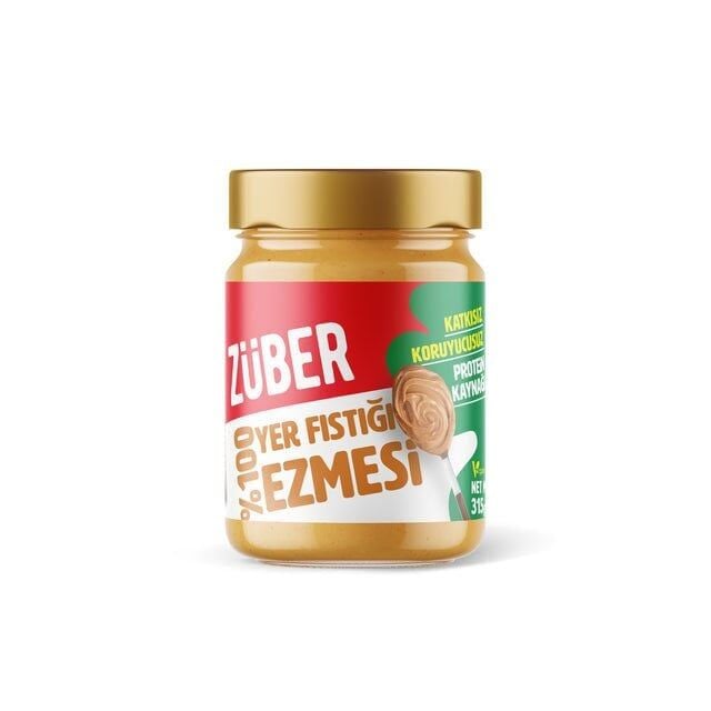 Züber %100 Fıstık Ezmesi 315 Gr