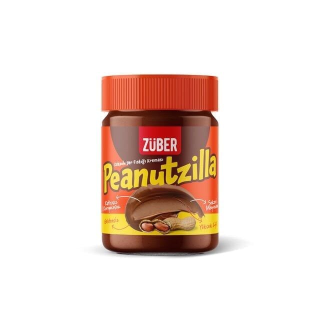 Züber Peanutzilla Kakaolu Fıstık Kreması 315 Gr