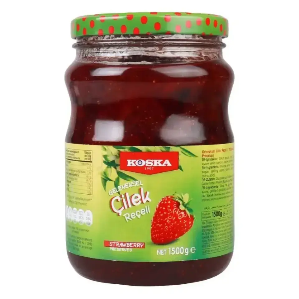 Koska Çilek Reçeli 1,5 Kg