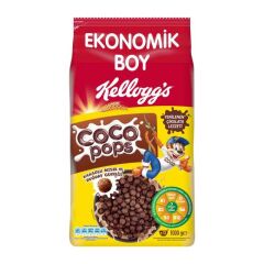 Kellogg's Coco Pops Kakaolu Mısır ve Buğday Gevreği 1000 Gr
