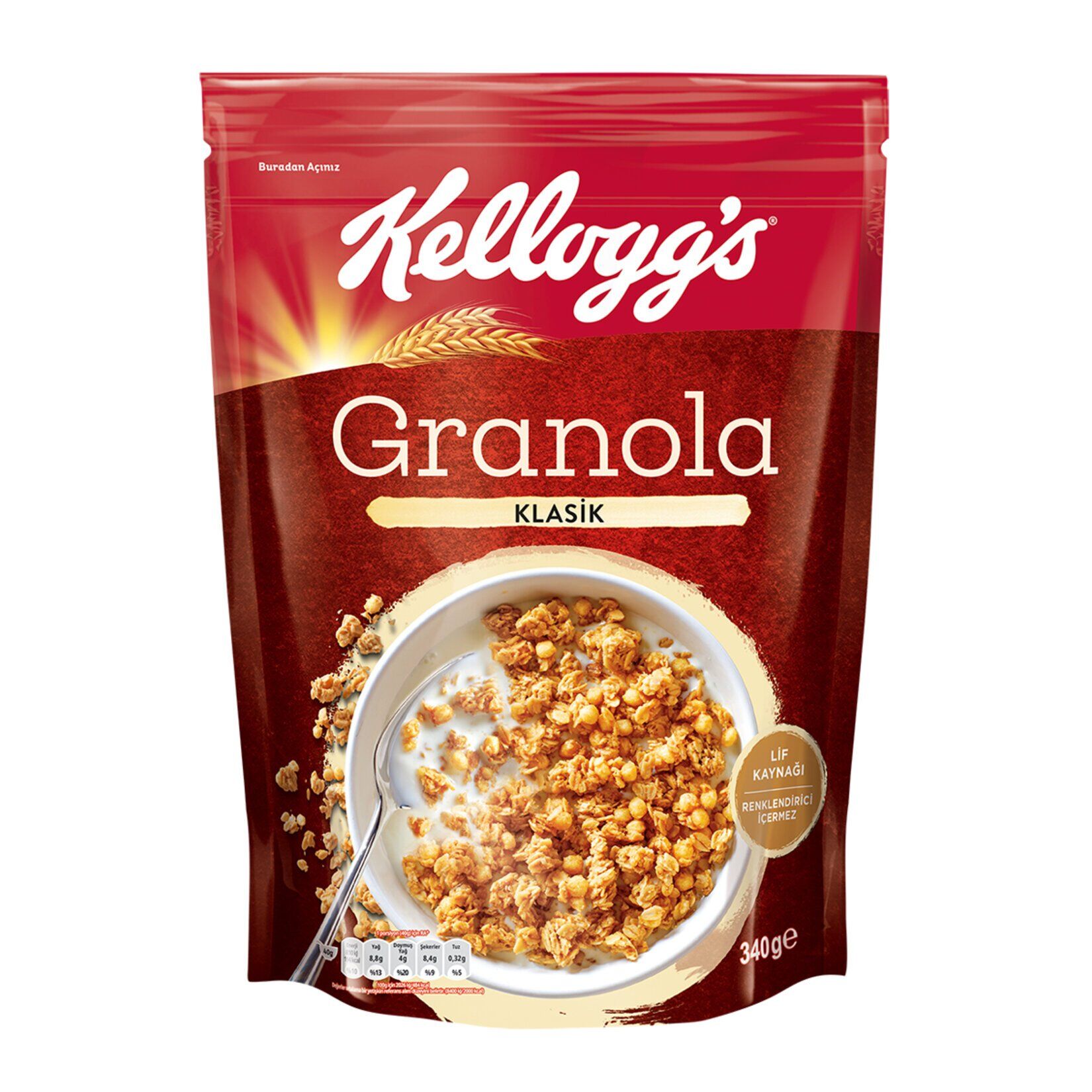 Kellogg's Granola Klasik 340 Gr