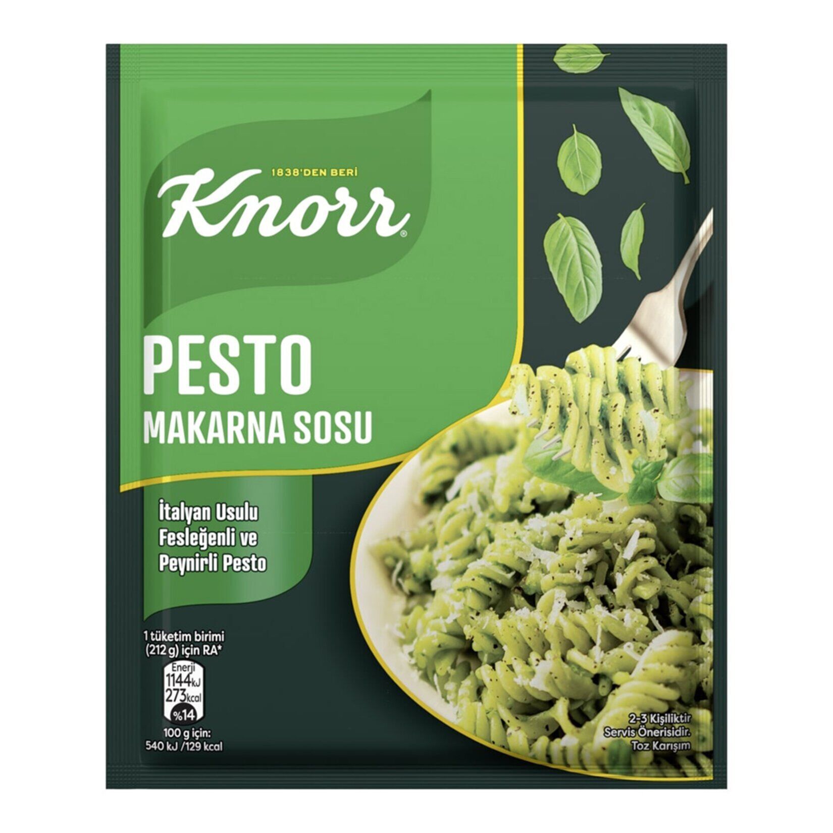 Knorr Pesto Makarna Sosu 50 Gr