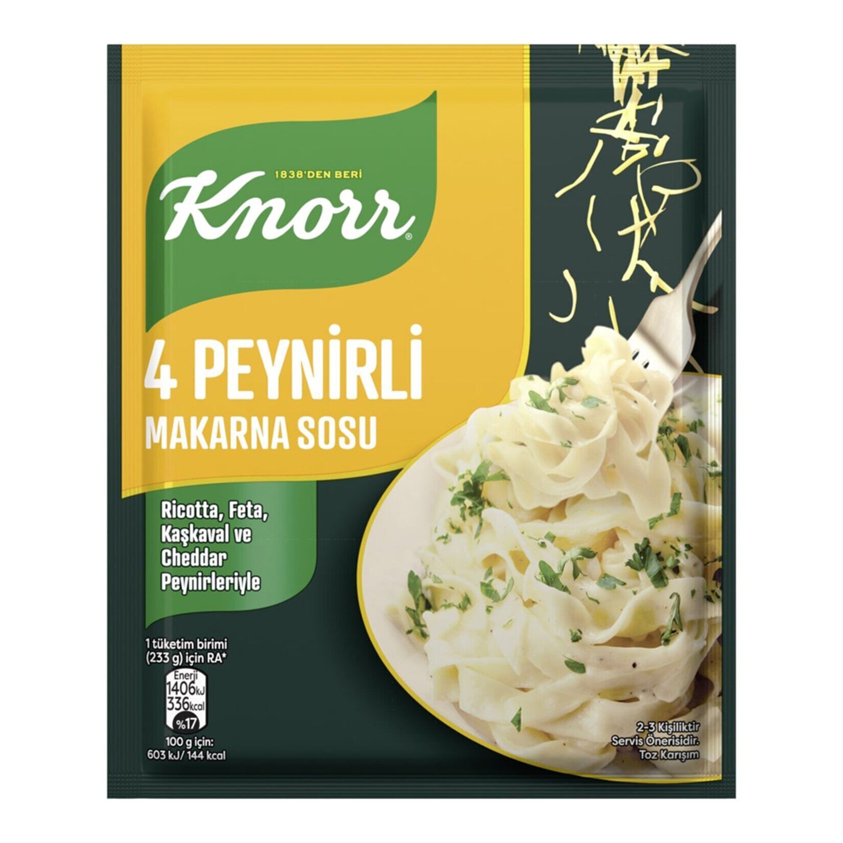 Knorr 4 Peynirli Makarna Sosu 50 Gr