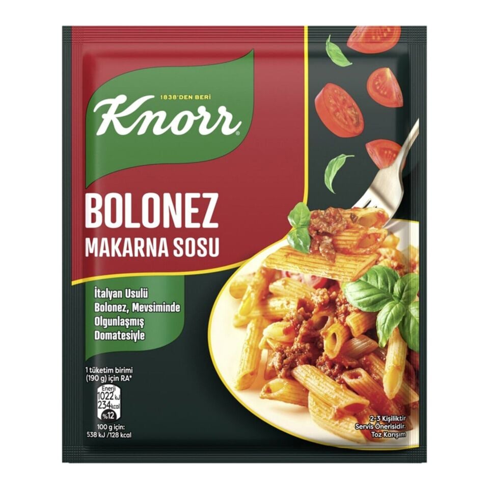 Knorr Bolonez Makarna Sosu 45 Gr