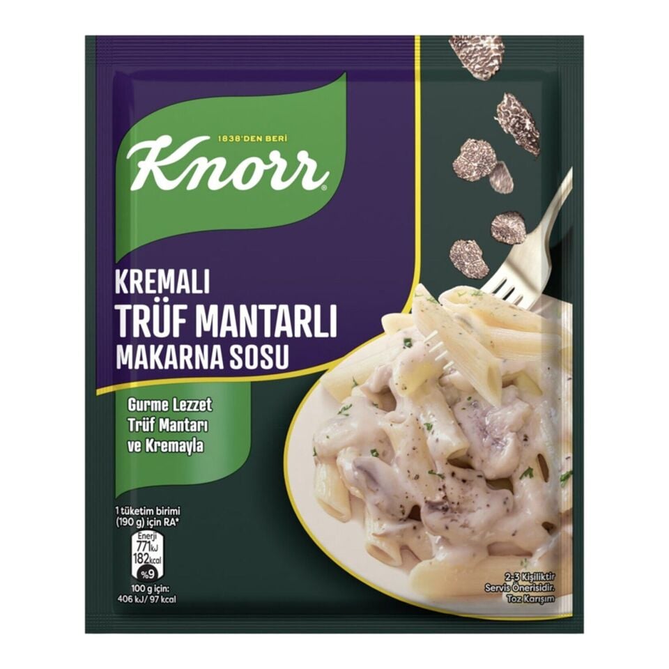 Knorr Kremalı Trüf Mantarlı Makarna Sosu 52 Gr
