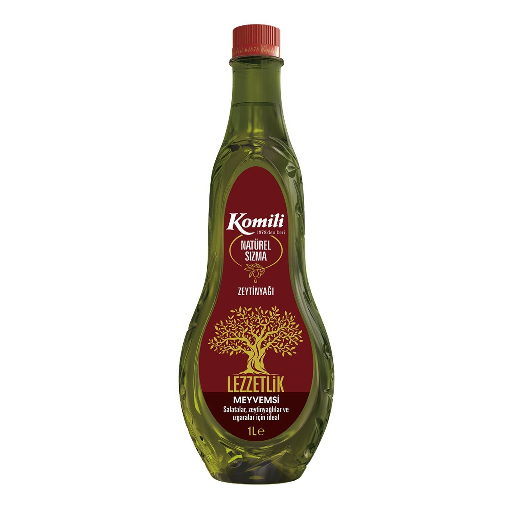 Komili Lezzetlik Meyvemsi Natürel Sızma Zeytinyağı 1 L