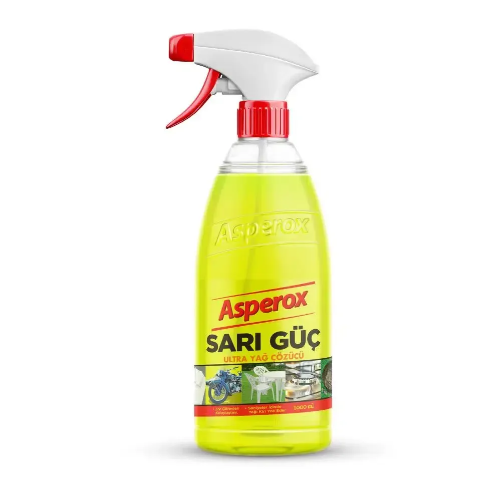 Asperox Sarı Güç Ultra Yağ Çözücü 1000 ML