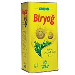 Biryağ Ayçiçek Yağı Teneke 5 Lt
