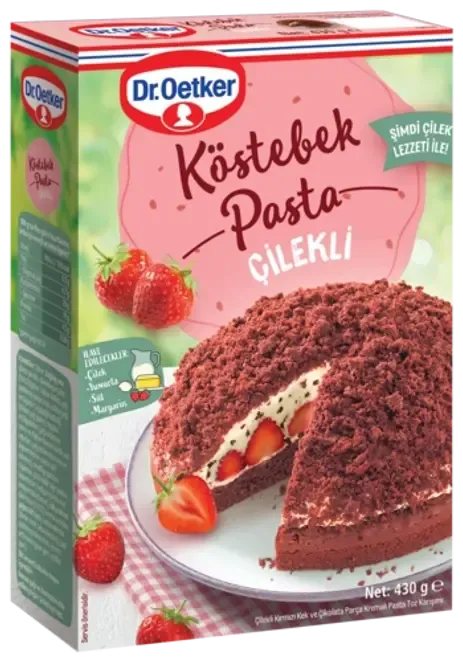 Dr.Oetker Çilekli Köstebek Pasta 430 Gr