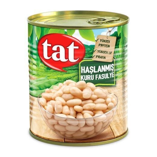 Tat Haşlanmış Fasulye 800 Gr