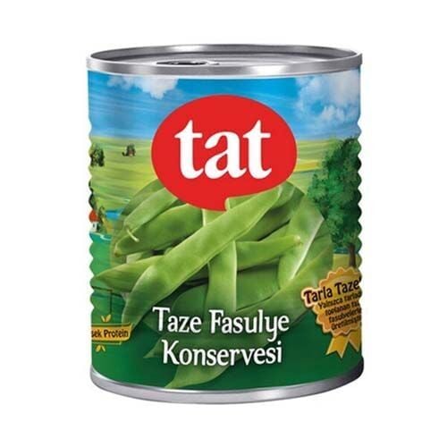 Tat Taze Fasulye Teneke 810 Gr