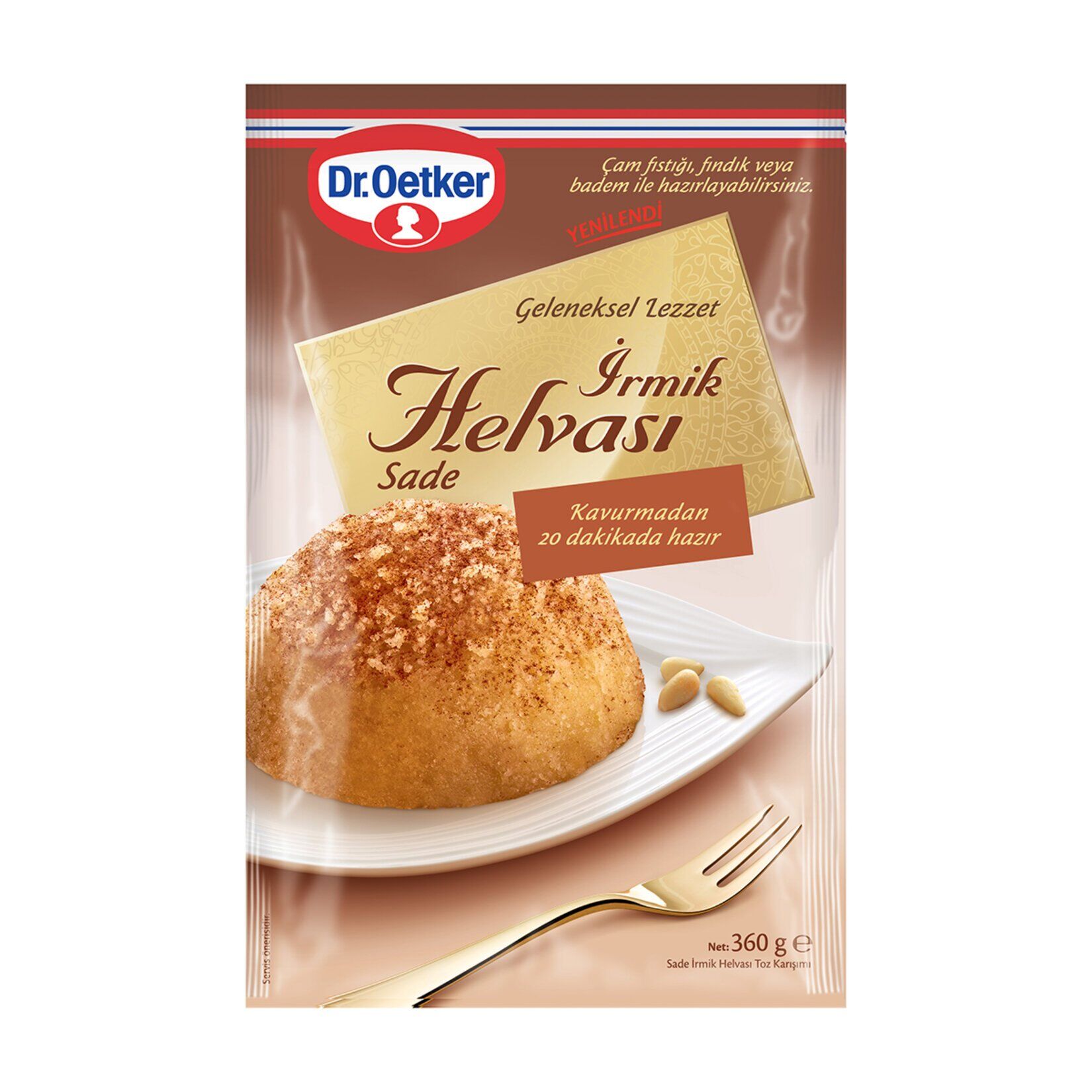 Dr.Oetker İrmik Helvası Sade 360 Gr