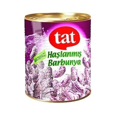 Tat Haşlanmış Barbunya Konservesi 800 Gr