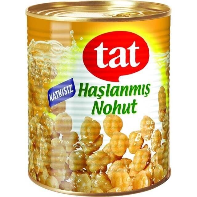 Tat Haşlanmış Nohut 800 Gr