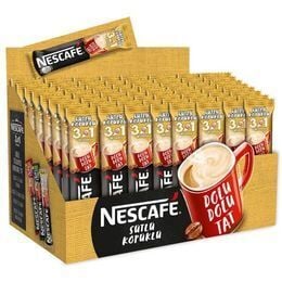 Nescafe 3'ü 1 Arada Sütlü Köpüklü 18 Gr X 56 Adet