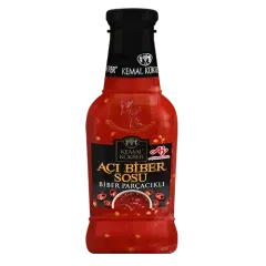 Kemal Kükrer Biber Parçacıklı Acı Biber Sosu 250 Ml