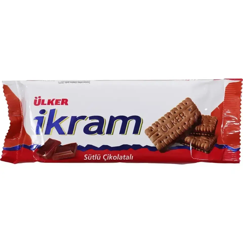 Ülker Çikolata Kremalı İkram 84 Gr X 24 Adet
