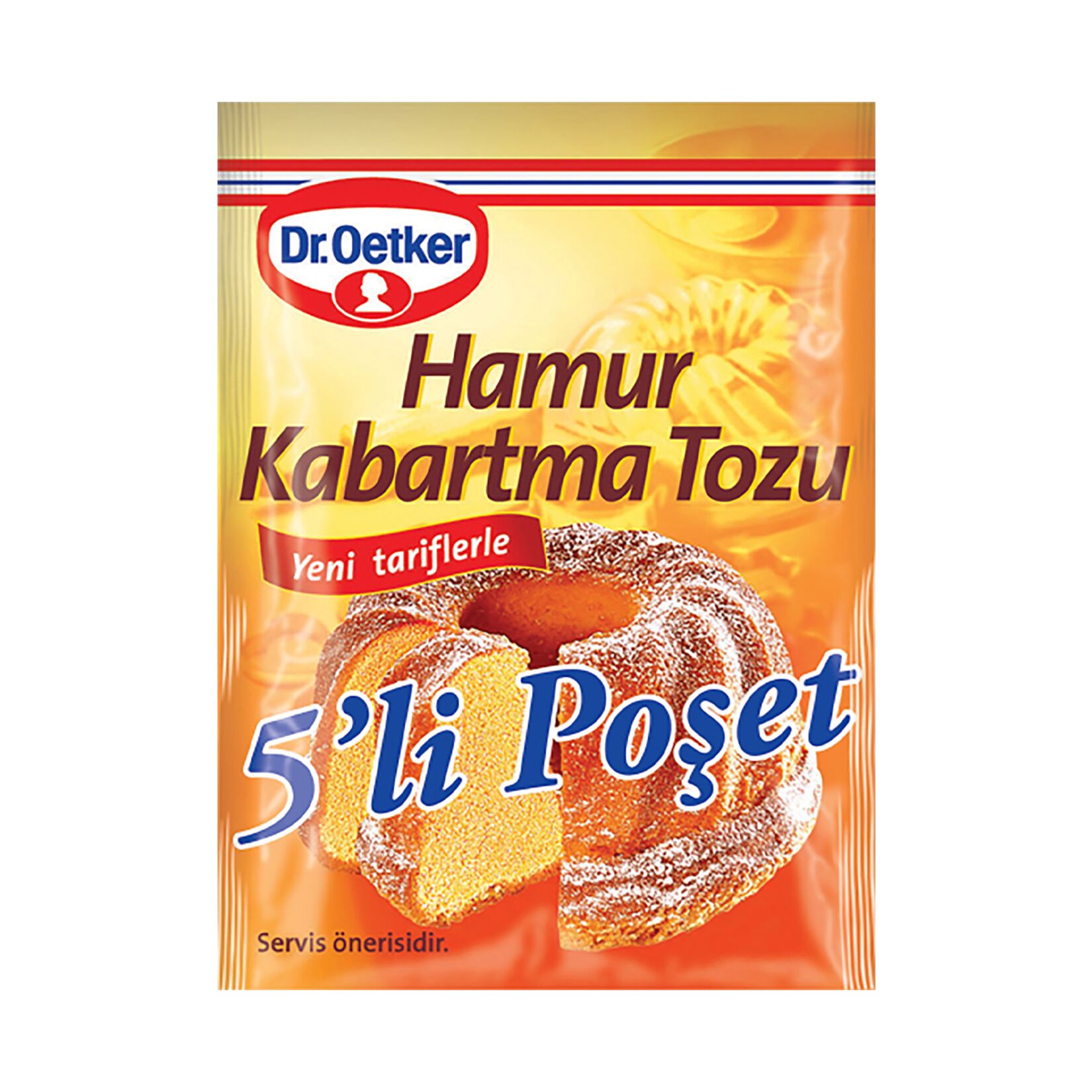 Dr.Oetker Hamur Kabartma Tozu 5'li Paket 50 Gr