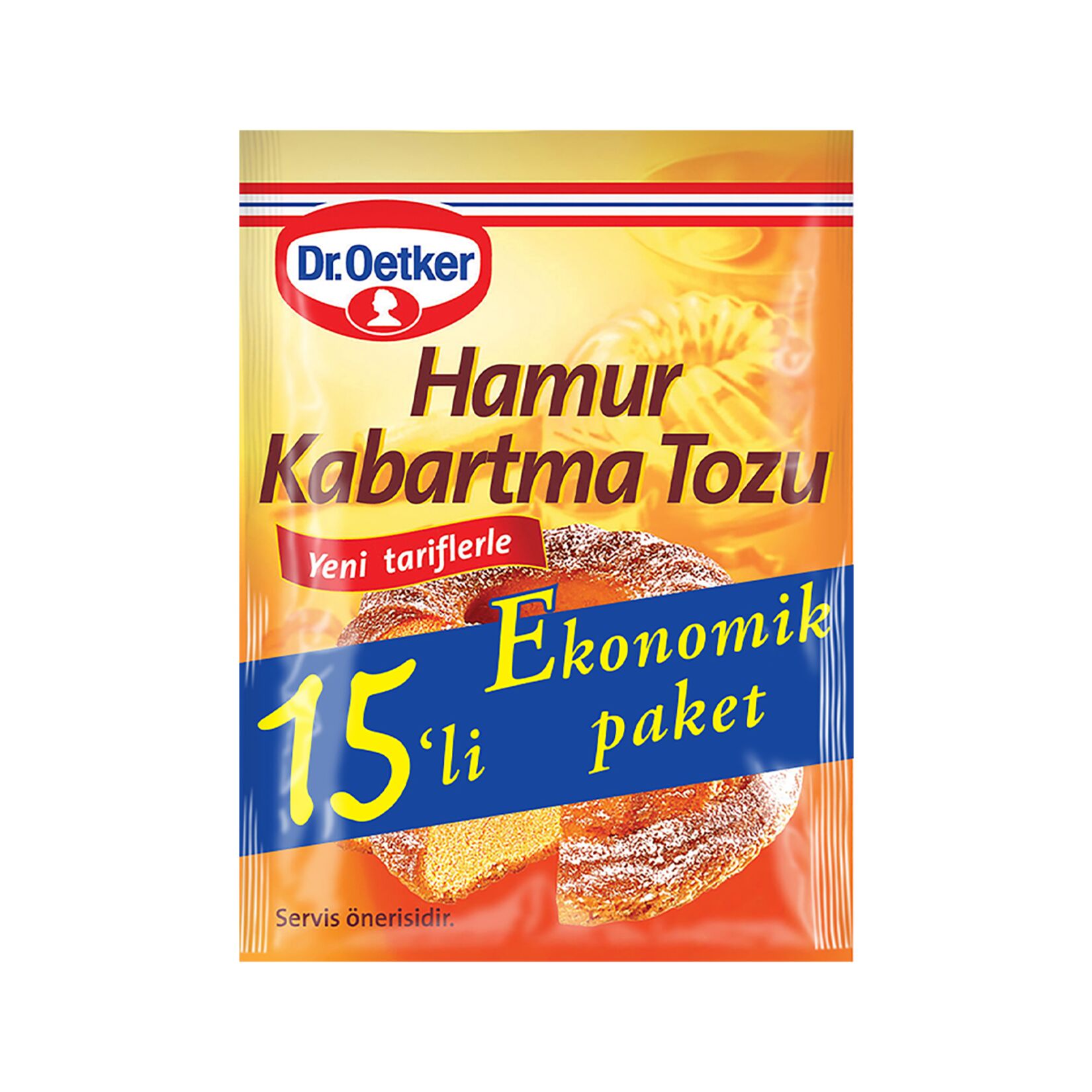 Dr.Oetker Hamur Kabartma Tozu 15'li Paket 150 Gr