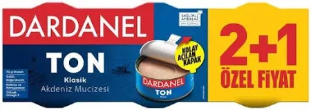 Dardanel Ton Balığı 3 Lü 140 Gr