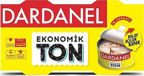 Dardanel Ekonomik Ton Balık 4 X 140 Gr