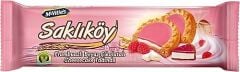 Ülker Saklıköy Frambuaz Beyaz Çikolata Kremalı Cheesecake Bisküvi 100 GR X 18 ADET
