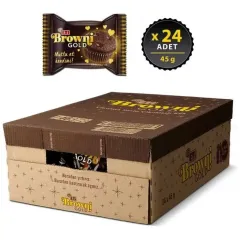 Eti Kakaolu Browni Gold 45 GR X 24 ADET