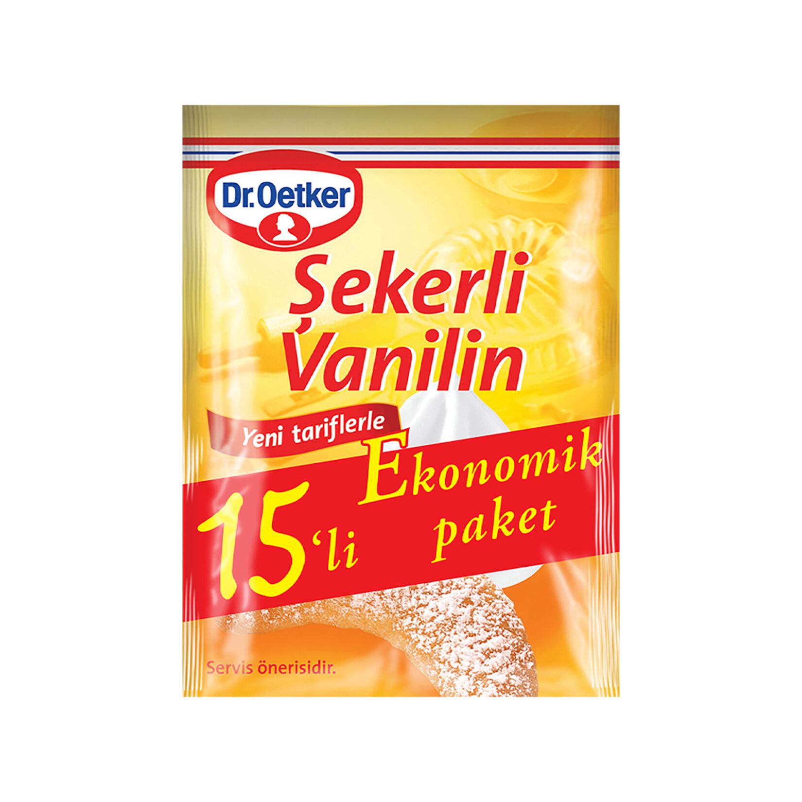 Dr.Oetker Şekerli Vanilin 15'li Paket 75 Gr