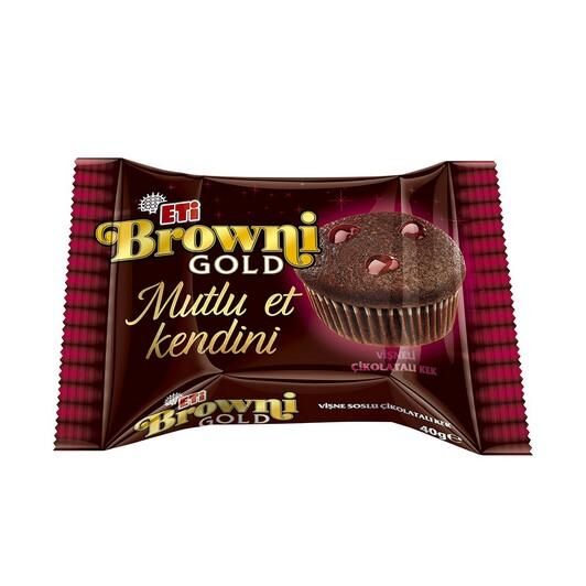 Eti Browni Gold Vişneli Kek 45 GR X 24 ADET