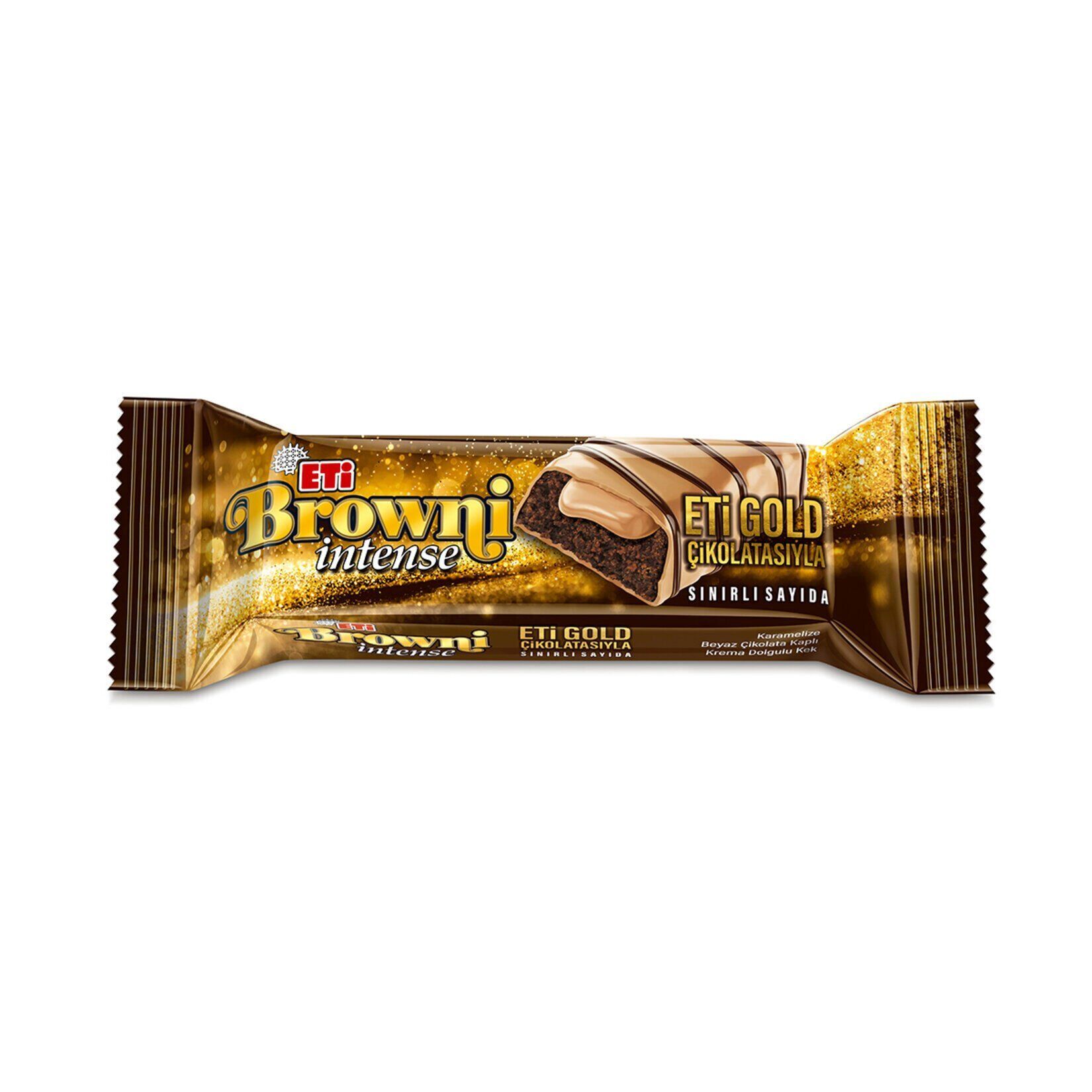 Eti Browni Intense Gold Çikolatalı Kek 48 Gr X 16 Adet