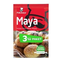 Pakmaya Instant Maya 3'lü 30 Gr