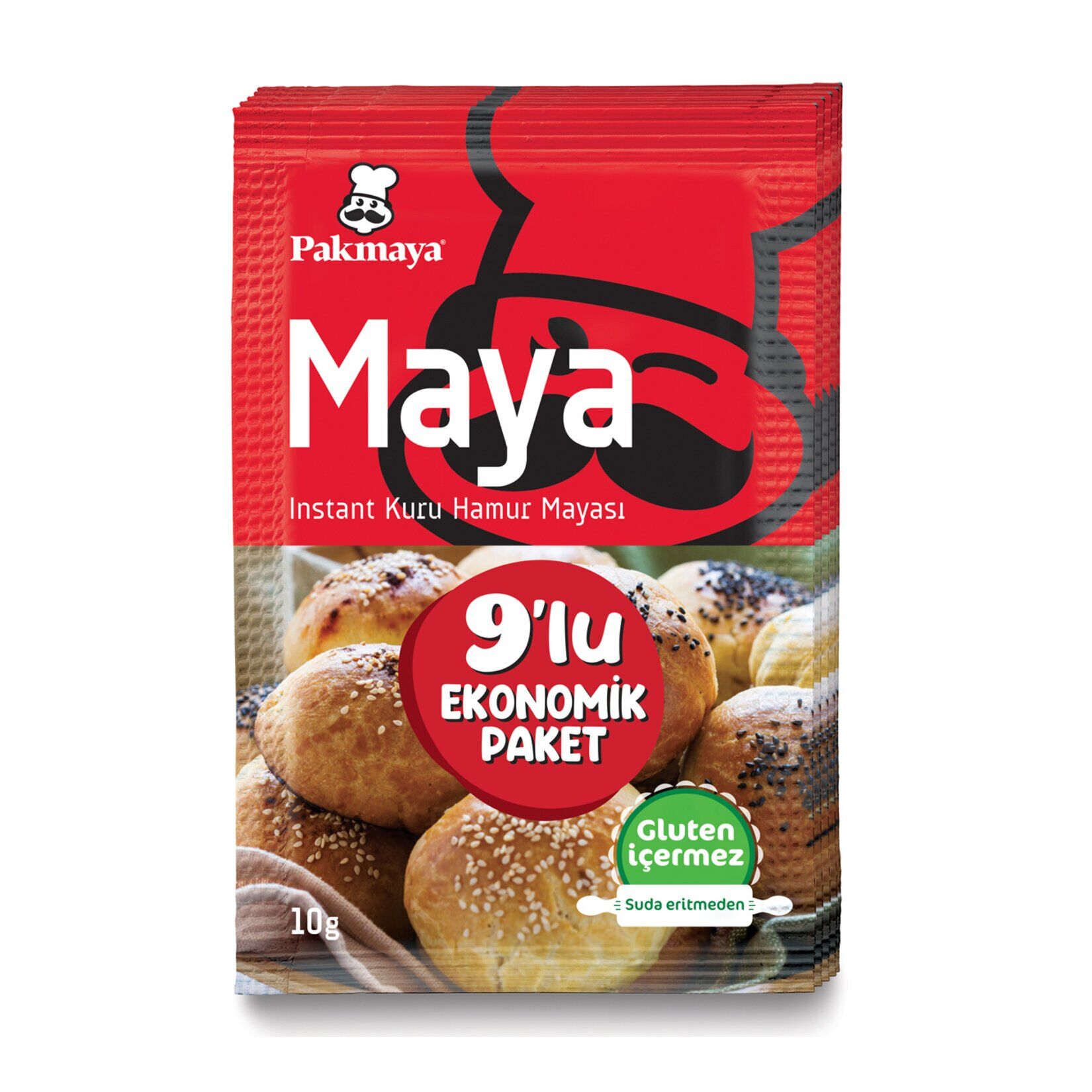 Pakmaya 9'lu İnstant Maya 90 Gr