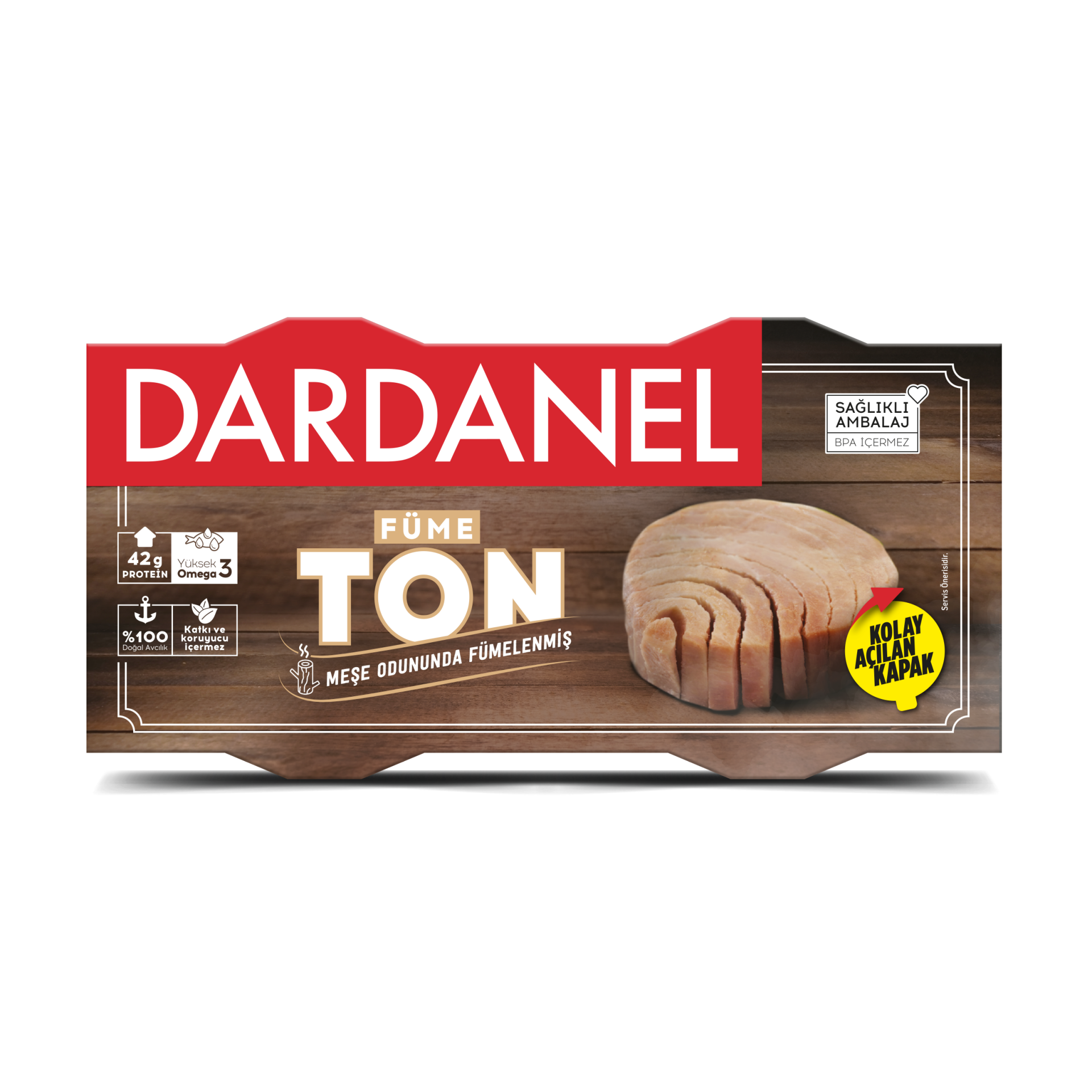 Dardanel Ayçiçek Yağlı Füme Ton Balığı 6 X 75 Gr