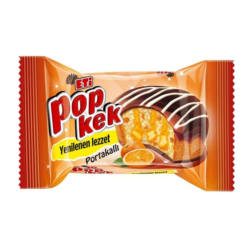 Eti Popkek Portakal Kremalı 60 Gr X 24 Adet