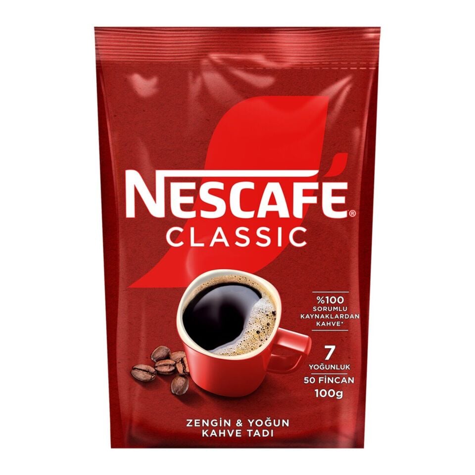Nescafé Classic Ekonomik Paket 100 Gr