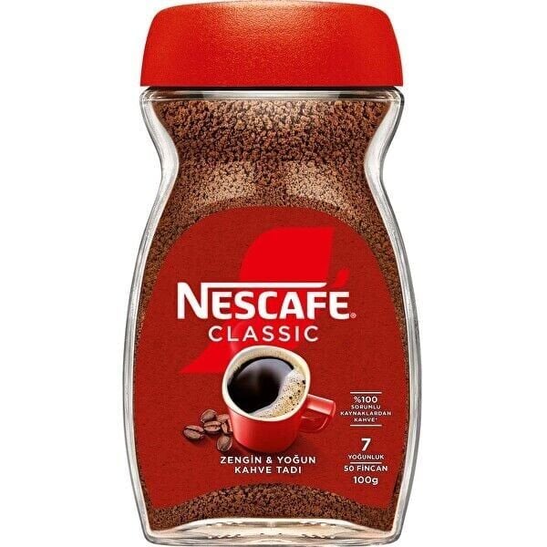 Nescafé Classic Kahve Cam 100 Gr