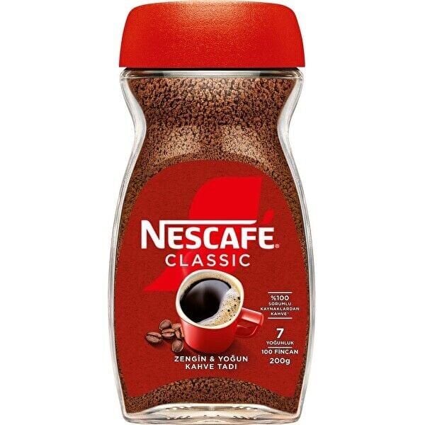 Nescafé Classic Kahve Cam 200 Gr