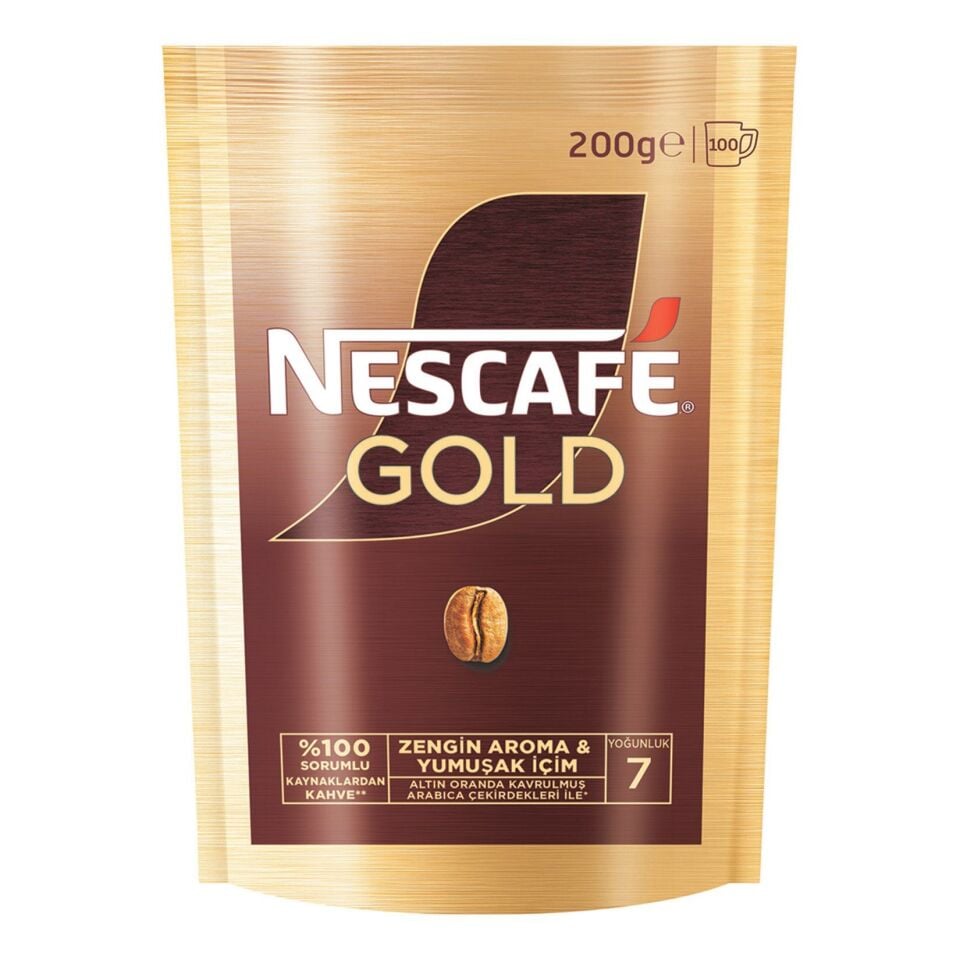 Nescafe Gold Ekonomik Paket 200 Gr