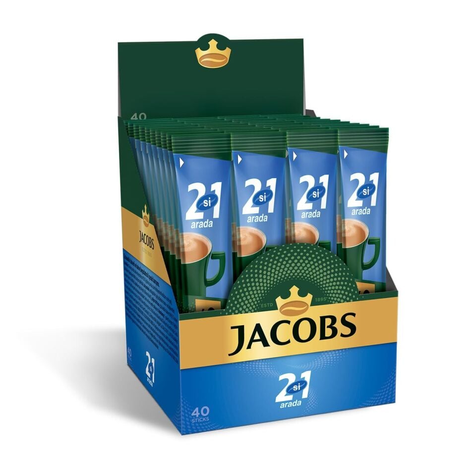 Jacobs 2'si 1 Arada Kahve 40'lı Kutu