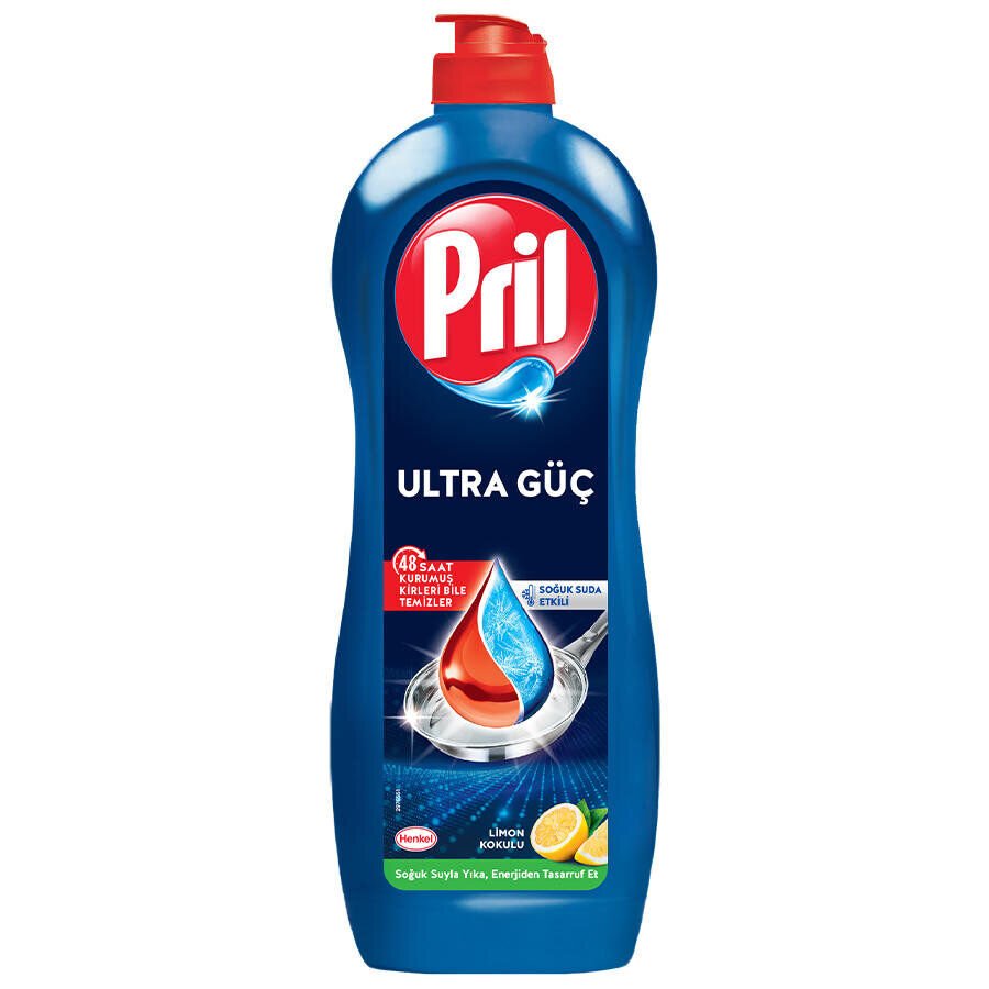 Pril Power Bulaşık Deterjanı Limon 653 GR