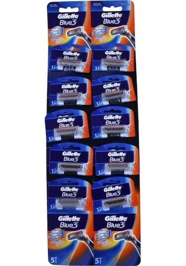 Gillette Blue 3 Traş Bıçağı 10'lu Kartela