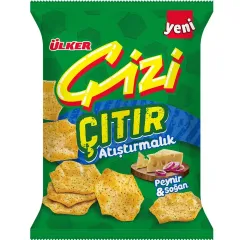Ülker Çizi Çıtır Peynir & Soğan Aromalı Kraker 40 GR X 20 ADET